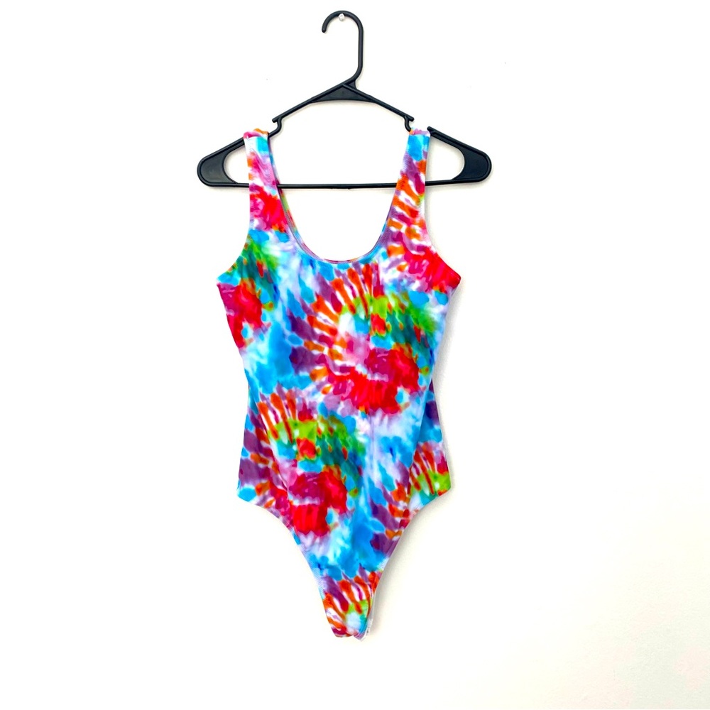 Tye Dye One Piece Bathing Suit